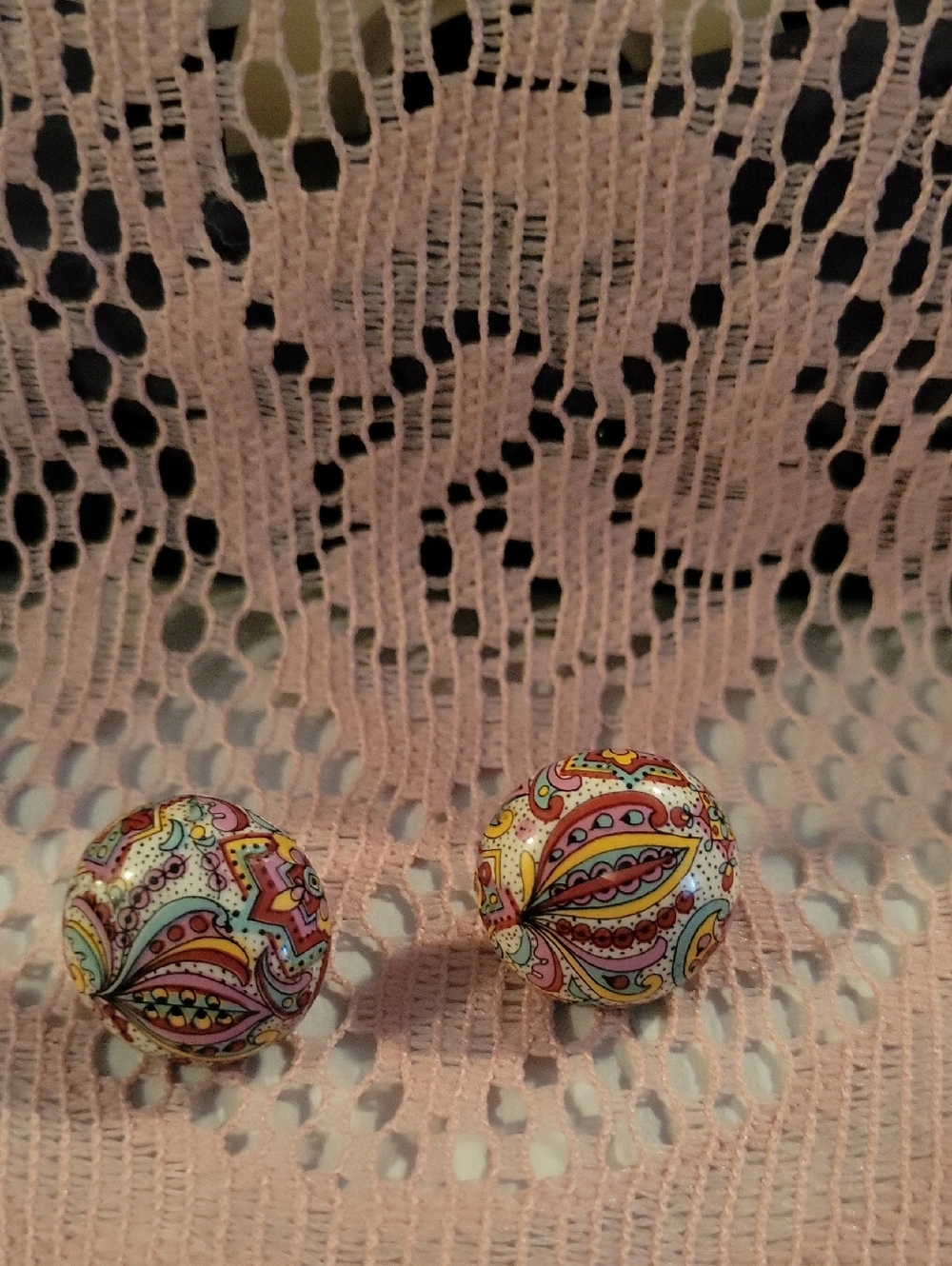 Paisley Post Earrings